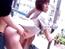 Asian Couple Fucking In Public