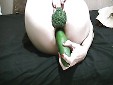Masturbation With Broccoli And Cucumber
