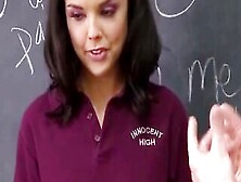 Hot Teen High School Girl Fucked By Coach In Classroom