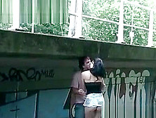 Quick Pussy Banging Outdoor On The Streets