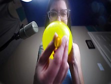 Giantess Swallowing Up Balloons Asmr Roleplay