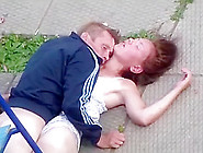Drunk Couple Fuck On The Playground