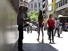 Sexy Transsexual Kim Causes A Stir Around Medellin