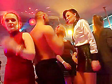 Glam European Party Babes Suck Cock At Big Party Orgy