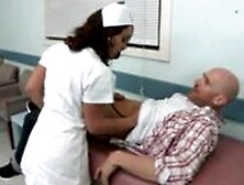 Horny Big-Tit Brunette French Nurse Fucks Patient's Big Hard-Dick (Liza Del Sierra,  Johnny Sins)