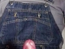 Overalls Getting Blasted By Cum