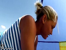 Attractive Golden-Haired Czech Kathia Nobili Gets Her Ass Fucked Very Hard