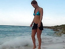 I Love Her Footjob On The Beach
