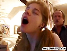 Young Amateur Girlfriend Anal With Facial Cumshot