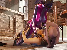 Cowgirl Futa Fuck Widowmaker Overwatch