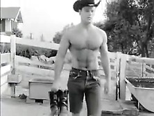 Gay Vintage 50S - Cowboy Washup