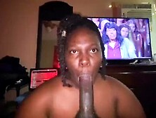 Caught Sucking Dick In Living Room | Stepcousin Cums My Throat