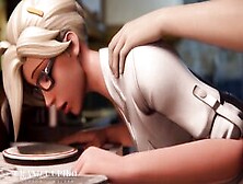 Mercy Deep Sex On The Kitchen [Grand Cupido]( Overwatch )