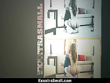 Exxtrasmall - 100Lb Blonde Fucked By Massive Cock