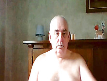 Granddad Cum On Webcam