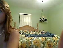 2 Girls Showing Off On Webcam