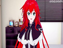 Fucking Rias Gremory From Highschool Dxd Until Cream-Pie - Asian Cartoon Anime 3D Uncensored