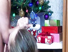 Russian Snow Maiden Knows How To Wish You Merry Christmas And Happy New Year - Super Sexy Passionate Head As A
