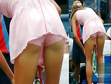 Sporty Girls In Tennis Upskirt Compilation