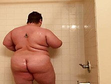 Masturbating Little T Dick In The Shower