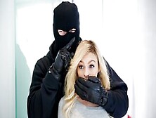 Robber Gets To Rub Her