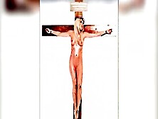 Female Jesus Crucified Naked Catalan Audio