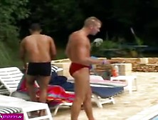 Frenchporn. Fr - Two Twinks Fucking In The Swimming Pool