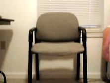 Awesome Masturbation In The Chair