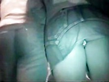 Her Pretty Buttocks Was Recorded On Spy Cam While Walking