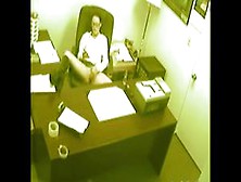 Secretary Fingering At Office