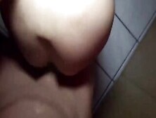 German Young Woman Slut At Private Glory Hole With Insemination