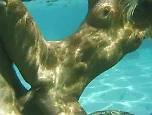 Sexy French Chick Fucked Underwater By A Big Cock