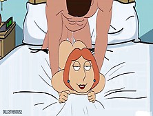 Family Lover Asian Cartoon.  Lois Griffin Gets Pounded Loop - Dulcethemouse