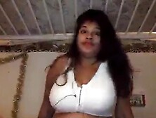 Huge Tits Indian Plays With Her Tits