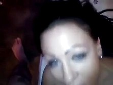 Scouse Liverpool Brunette Chav Suck Blowjob