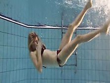 Nastya Decided To Do Erotics Underwater