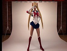 Bloody Passion Cap 17 - Mi Hermanastra Me Envía Fotos De Su Snatch Y Cosplay De Sailor Moon