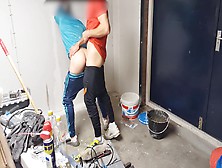 Finally Fucked My Co Worker Bareback During Construction Work