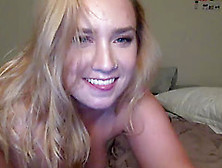 Homemade Sexy Blonde Live Cam Show