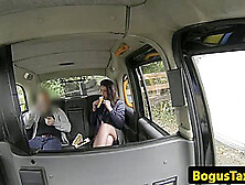 Brit Beauty Analfucked And Fingered By Cabbie