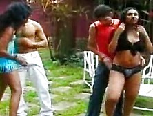 Brazilian Tranny Sex Party
