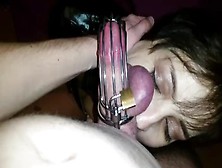 Пытка Оргазмом Молодого Парня В Поясе Верности (Русское Домашнее)