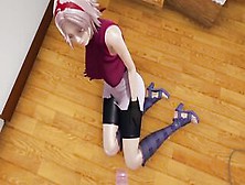 Sakura Haruno Shippuden Madure Milf With Huge Hooters Swallows Cum And Pov Cowgirl Until Her Butt Is Fil
