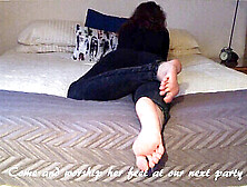 Aunt Feet Worship,  Asian Trample,  Asiatique Pied Lesbienne