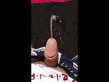 Pissing And Orgasm All Over The Place Like A Chick! | Sissy Self Piss! | Femboy Sperm Shot!
