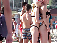 Big Caboose Crazy Teens Having Fun Beach Voyeur Hd Video Spycam