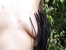 Tit Slapping And Whipping In The Woods Dirty Talk