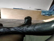 My Hot Leather Boots