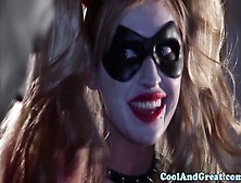Harley Quinn Facialized After Tearing Up