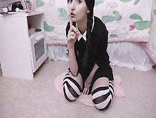 Amateur Schoolgirl Gets Naughty In Front Of Webcam